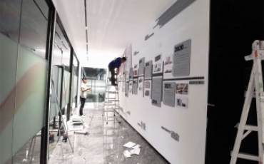 潤天智走廊企業(yè)文化墻制作